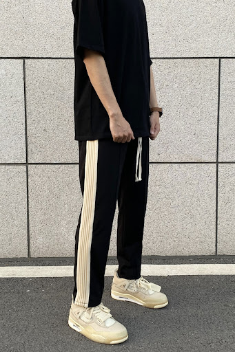 Title 2, Sports Casual Pants Men and Women Trendy All-ma...