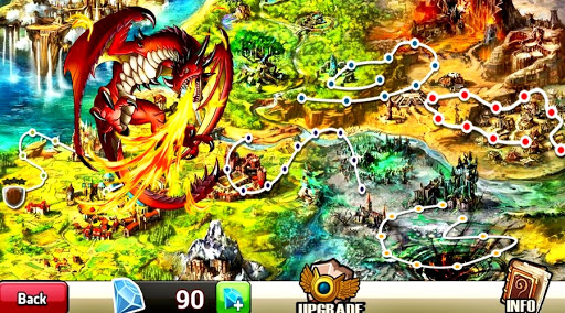 Screenshot Dragon Warrior Tower Defense