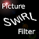 Picture Filter Swirl icon