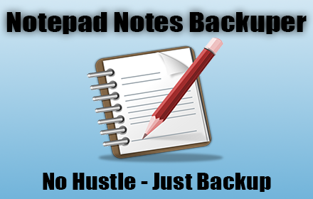 Notepad Notes Backuper Preview image 0