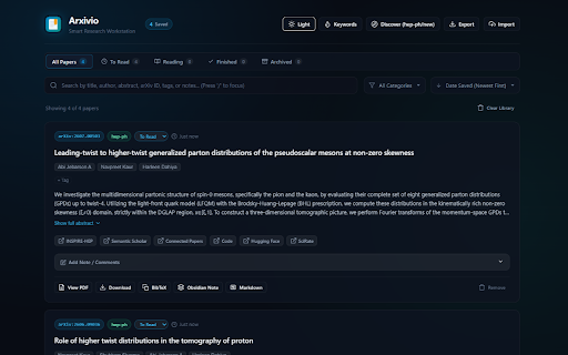 Arxivio screenshot 1