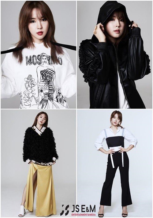 jiyoon solo agency profile shoot / JS Entertainment & Media Official Facebook