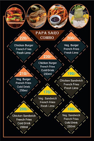 Papa Saro Cafe menu 7