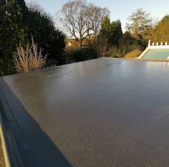 Grp fibre glass flat roofing system album cover