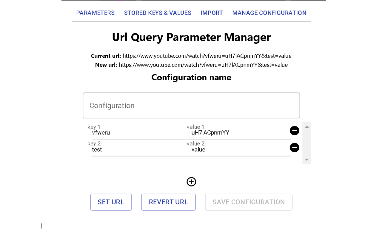 Query Parameter Manager Preview image 2