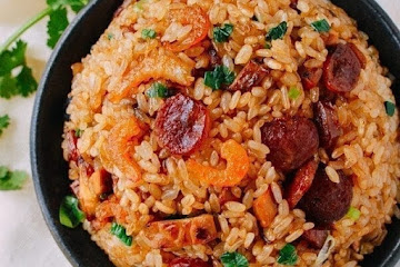 Sticky Rice with Chinese Sausage