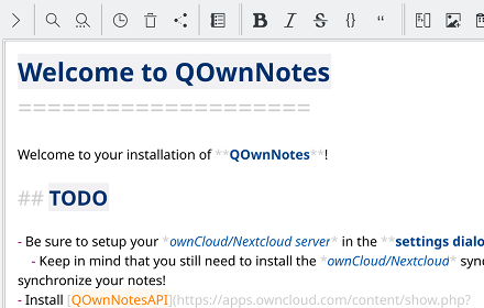 QOwnNotes Web Companion Preview image 0