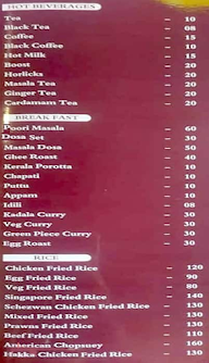 Meenchatti Restaurant menu 3