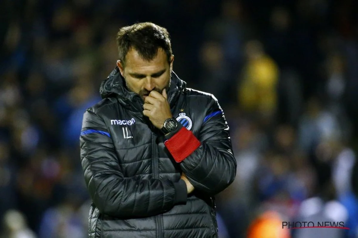 Le coach du Club de Bruges Ivan Leko compte contre-attaquer