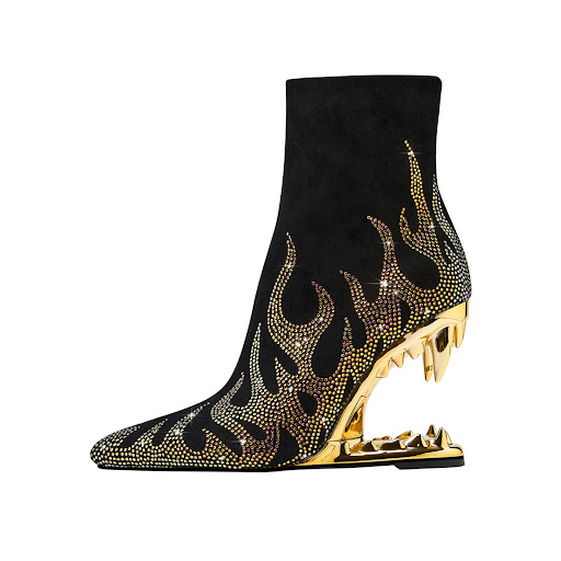 Title 9, Womens Teeth Profiled Heel High Heel Boots, co...