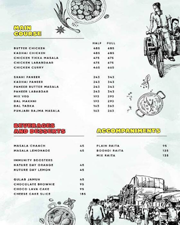 Rozi Roti menu 