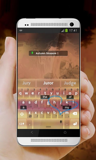 免費下載個人化APP|Blurry yellow TouchPal app開箱文|APP開箱王