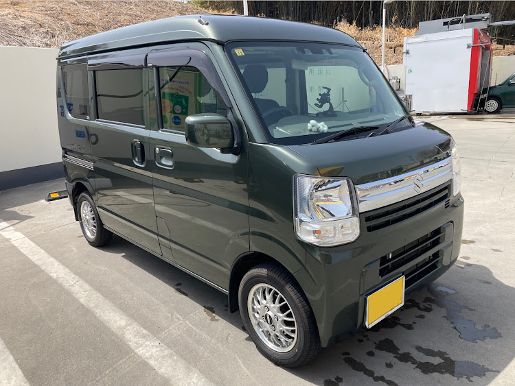 エブリイバンの今年の夏仕様・BBS・洗車に関するカスタム事例の投稿画像1枚目