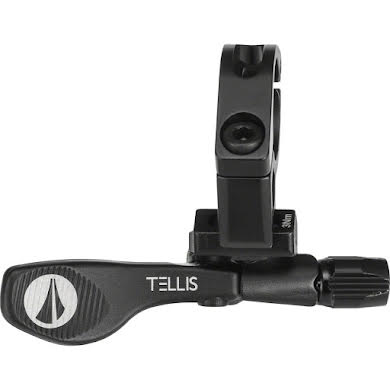 SDG Tellis Dropper Post Remote - Adjustable 22.2 Bar Clamp and Hardware Black