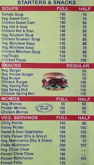 Dragon Hut Inn menu 1