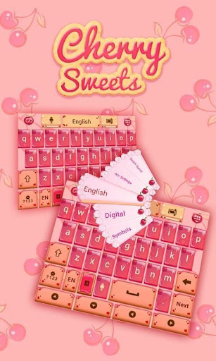 Cherry Sweet GO Keyboard Theme