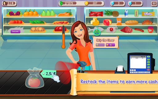 Supermarket Cash Register Sim (Mod Money)