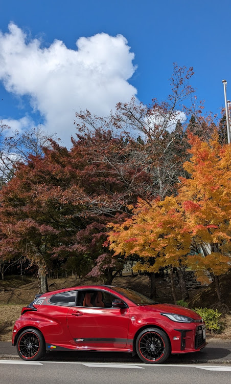 GRヤリスの写活の秋・GRヤリス・京北町・紅葉・ドライブに関するカスタム事例の投稿画像2枚目