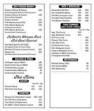 Hotel Hot Bowl menu 2