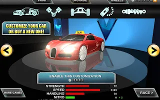 Crazy Driver Taxi Duty 3D Screenshot