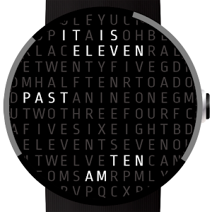 Time In Words Watch Face