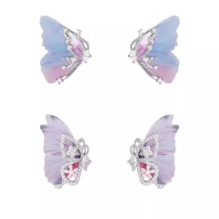 Title 5, Baramine Butterfly Dames Oorbellen Speciaal Des...