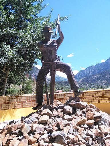 Miner Statue