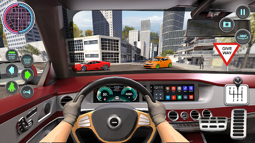 Screenshot Modern Car Driving School Game