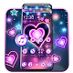 Download Colorful Neon Lustrous Heart Theme For PC Windows and Mac 1.1.1