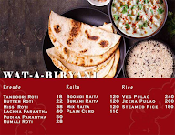 Wat-a-Biryani menu 2