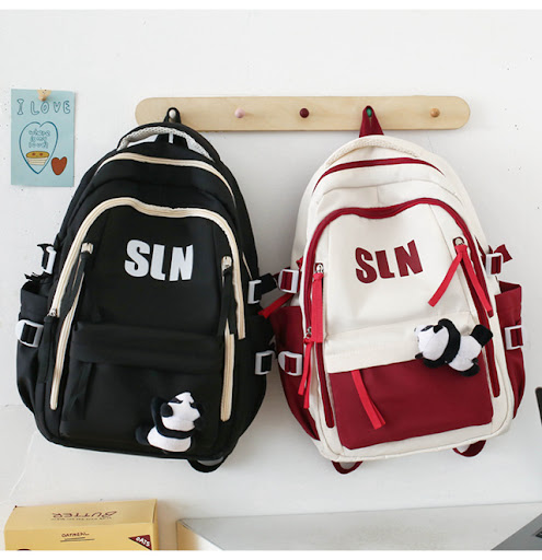 Title 18, Dirt-resistant Large Capacity Schoolbag Travel ...