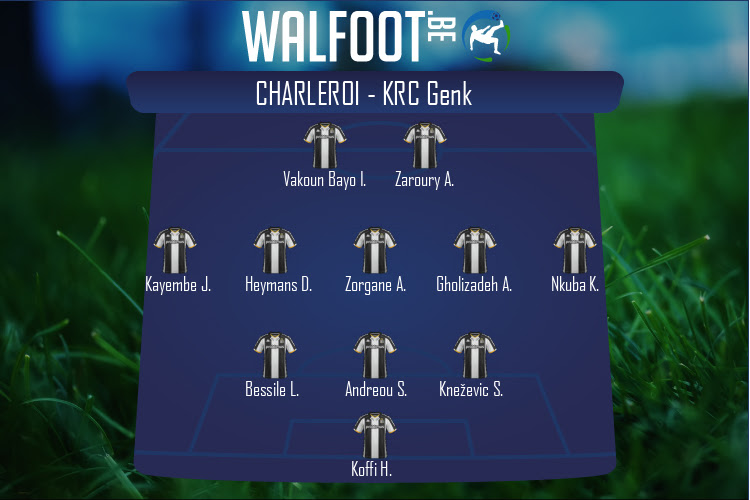 Composition Charleroi | Charleroi - KRC Genk (06/05/2022)