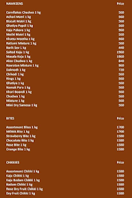 Agra Sweets Banjara menu 7