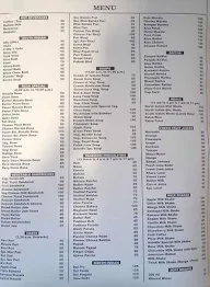 Srinidhi Sagar menu 1