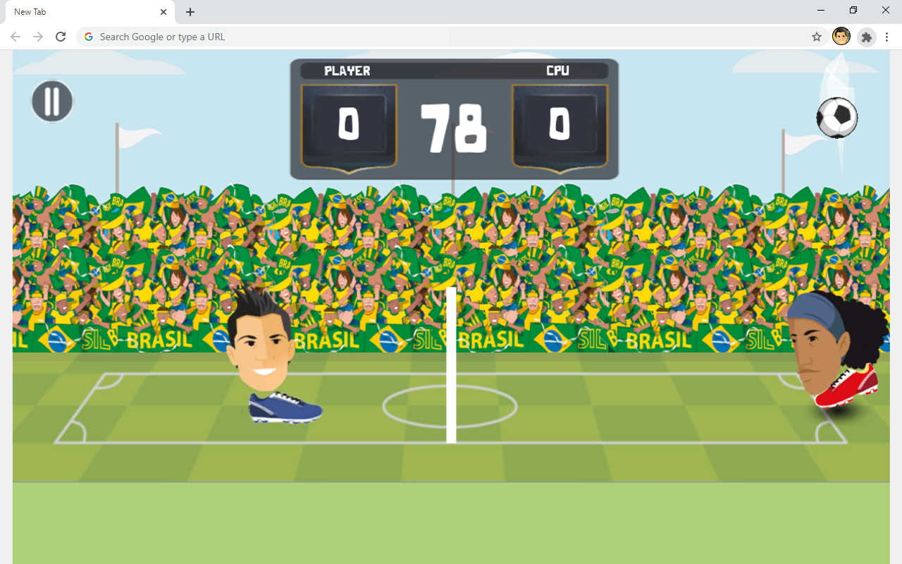 Football Legends Big Head Soccer Game Preview image 2