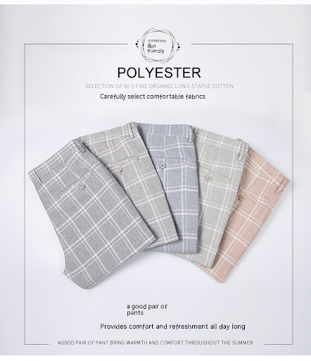 Title 13, Mens Casual Pants Elastic Loose Straight Trous...