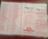 Veg Lord menu 1