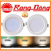 Đèn Led Âm Trần Downlight Đổi Màu 3 Chế Độ Rạng Đông 7W /9W/ 12W At10 Đm