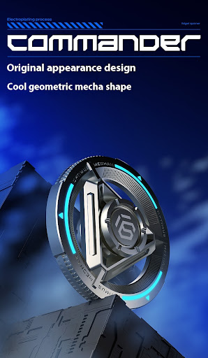Title 7, Fingertip Gyro All-metal Luminous Ultra-long Ro...