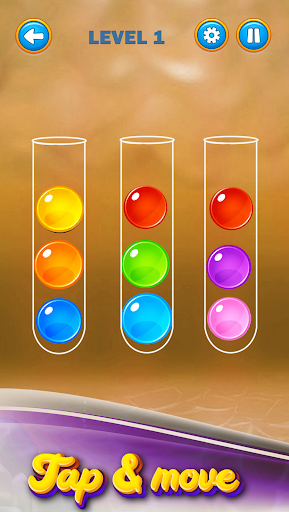 Screenshot Color Ball Sort Woody Puzzles