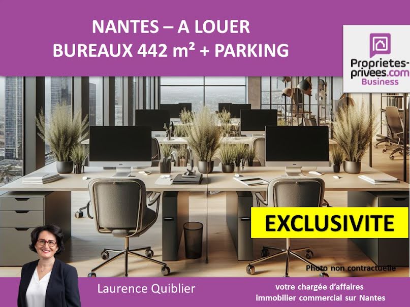 Location  locaux professionnels  442 m² à Nantes (44000), 6 666 €