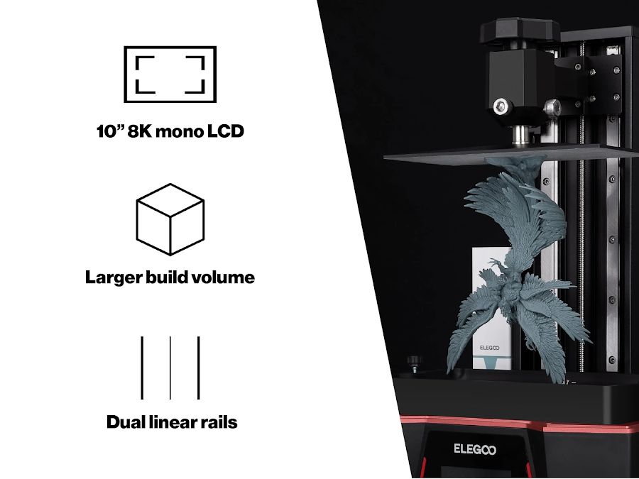 ELEGOO Saturn 8K Resin 3D Printer – ELEGOO Official