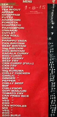 Malabar Fast Food menu 1