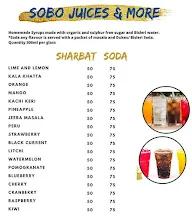 Sobo Juices And More menu 4