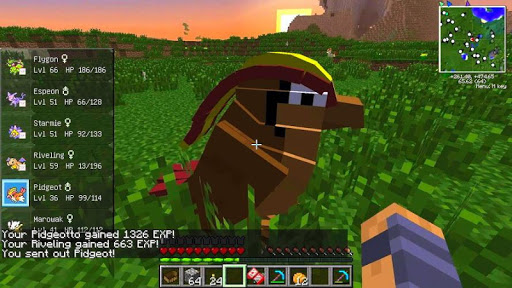 Pixelmon Mod McPE