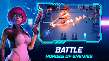 Cyberpunk Hero: Epic Roguelike Screenshot