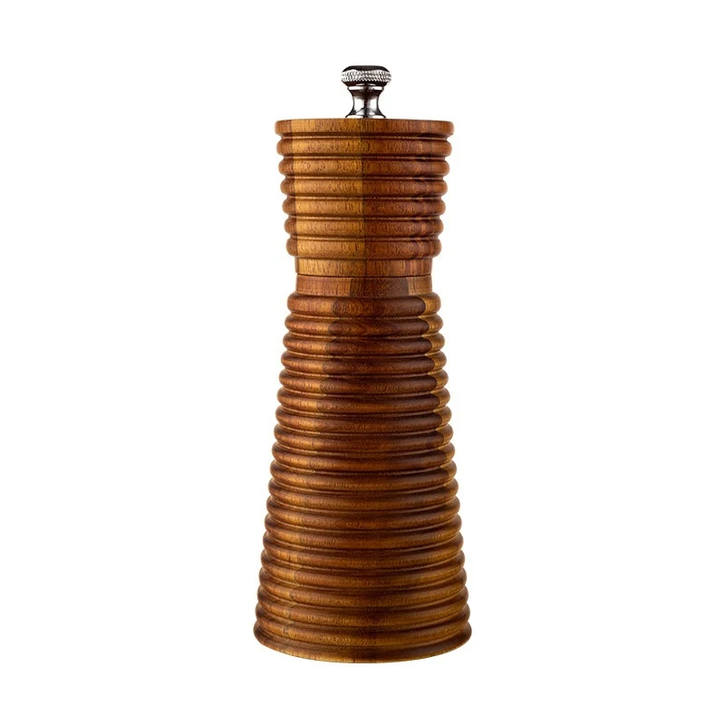 Moedor de Pimenta Manual Awn Locust. Desfrute de pimenta fresca e saborosa. Design robusto, fácil de usar, ajuste de moagem personalizável.