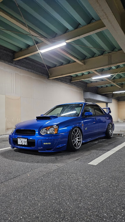 インプレッサ WRXのworkエモーションCR極・インプレッサWRX・326power・USヘッドライトに関するカスタム事例の投稿画像1枚目