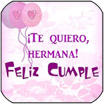 Cover Image of Download Feliz cumpleaños hermana querida imágenes y frases 1.0 APK