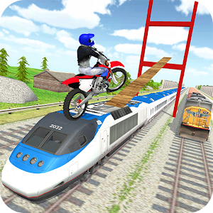 Download Tricky Bike Train Stunts Trail For PC Windows and Mac